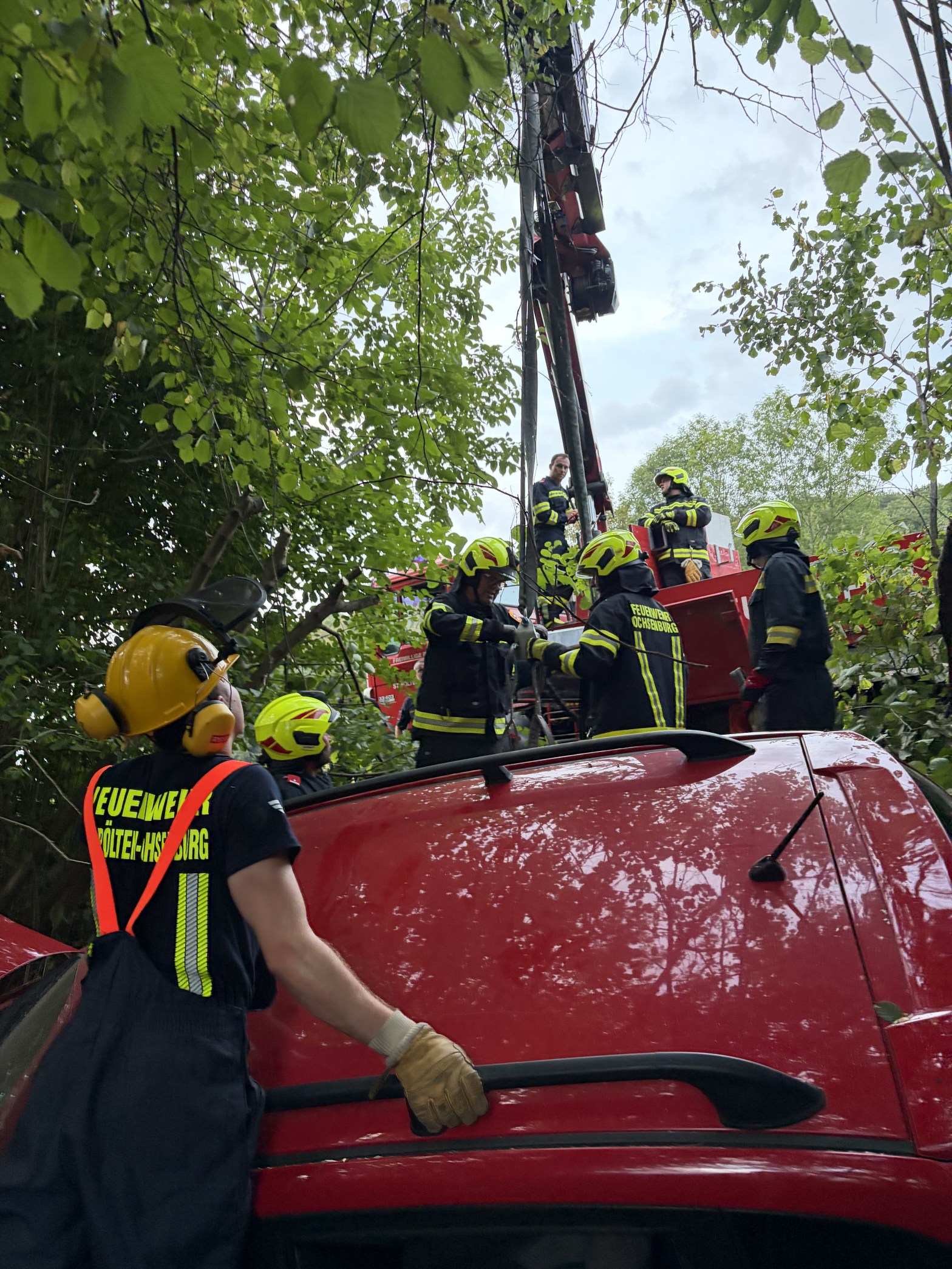 Verkehrsunfall in Wilhelmsburg