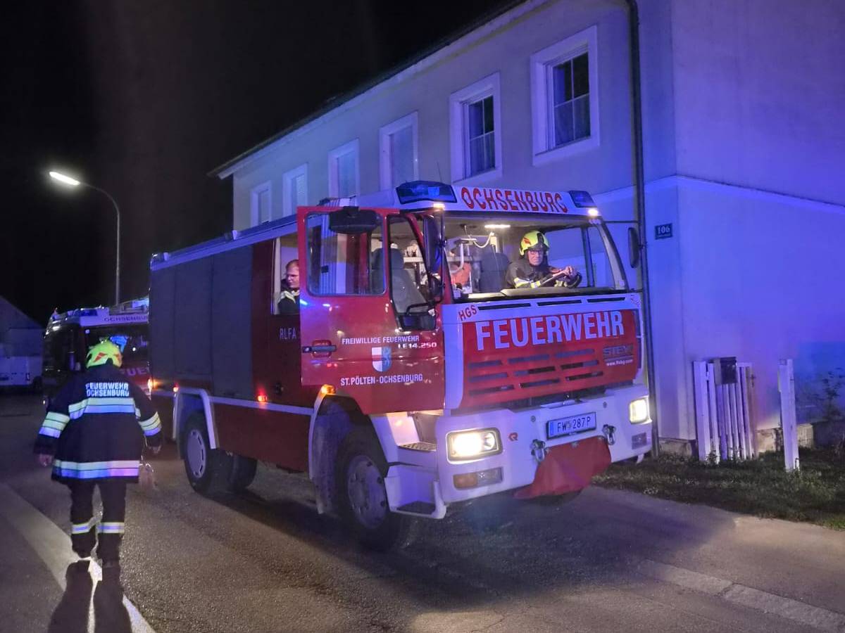 Gebäudebrand in Harland