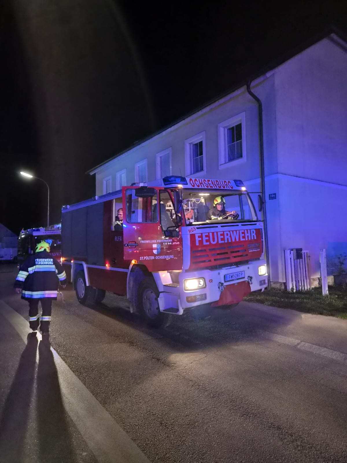 Gebäudebrand in Harland